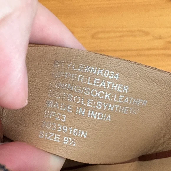 Madewell The Dixson Fisherman Mule in Apple Butter - Picture 6 of 6